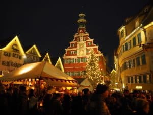... oder hier der Mittelaltermarkt in Esslingen ...