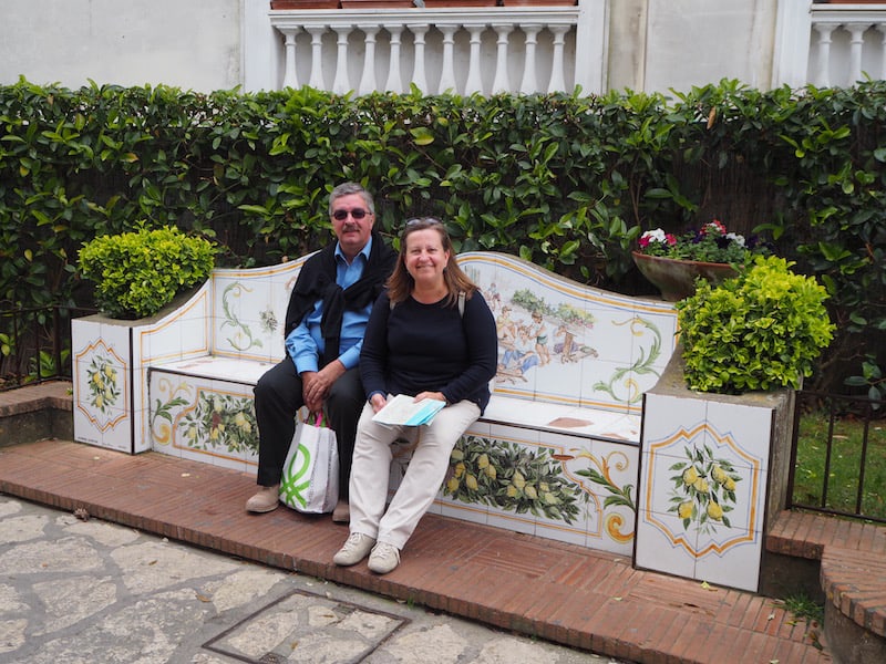 ... und mitunter auch, ganz für sich : Unterwegs mit meinen lieben Eltern auf Capri!