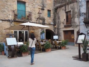 Starting in Peratallada, one of Costa Brava's most well-known small towns ...