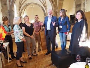 The EuropeTour family meets again, officially received by the local governor of Cantabria ...