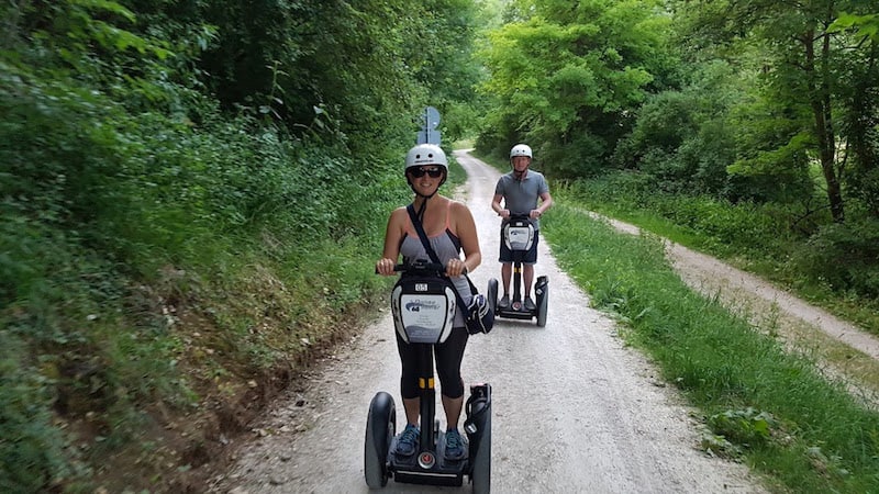 ... sowie abenteuerlichen Fahrt mit dem Segway "Donauroller": Vielen Dank, lieber Klaus, für diese schöne Möglichkeit die Gegend in & um Blaubeuren zu erkunden! Mehr erfahrt Ihr auf Donauroller.de.