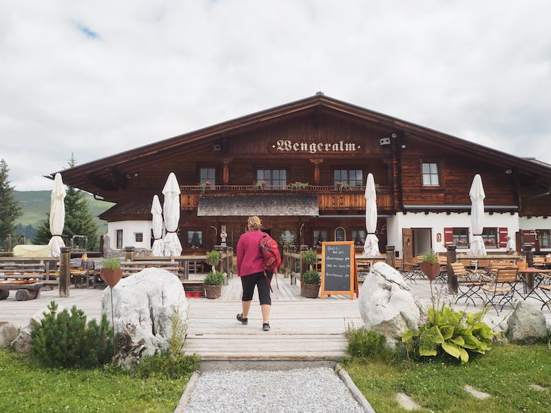 ... finden wir stets ganz zielstrebig den Weg in die Hütte.