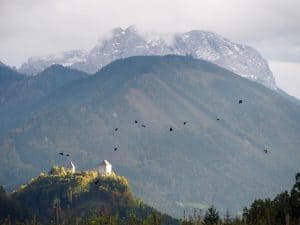 ... und kommen wir vom Besuch bei ihr, mit Blick zurück auf das Tal bei St. Gallen, einfach nur mehr ins Schwärmen ...