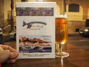 ... ein letztes Bier auf die vielen herzlichen Erinnerungen aus wenigen Tagen Almería zu trinken: Almería, was hast Du mich verzaubert!
