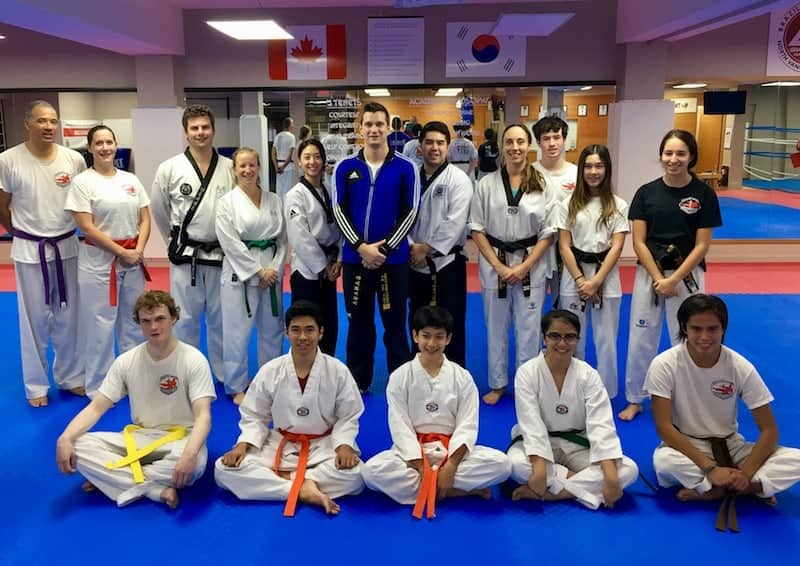 ... sowie dem letzten Training im North Shore Taekwondo in Vancouver als abschließenden (sportlichen) Höhepunkt unserer persönlichen Reise durch Kanada!