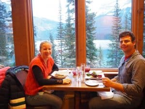 ... Mahlzeit mit Glücksgefühlen pur in der Emerald Lake Lodge!