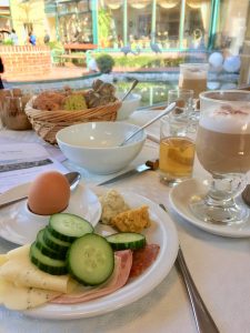 Danke auch für das genüssliche, gesunde Frühstücksbuffet, lieber Molzbachhof!