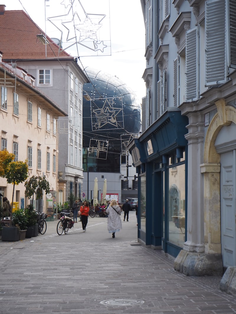 Wir beenden die "Discover Graz" Tour mit einem Spaziergang durch die 