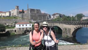 Rita Branco & Elena Paschinger during the Camino adventure in May 2016!