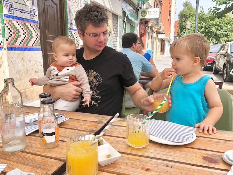 ... und natürlich gilt: Alles und überall in Spanien ist extrem kinderfreundlich, auch und gerade beim Essen.