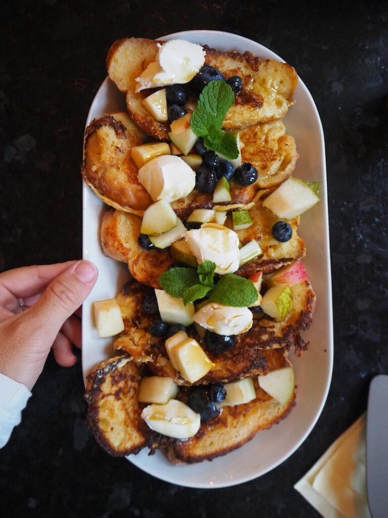 Indulgence at its best: a look at our French toast breakfast plate