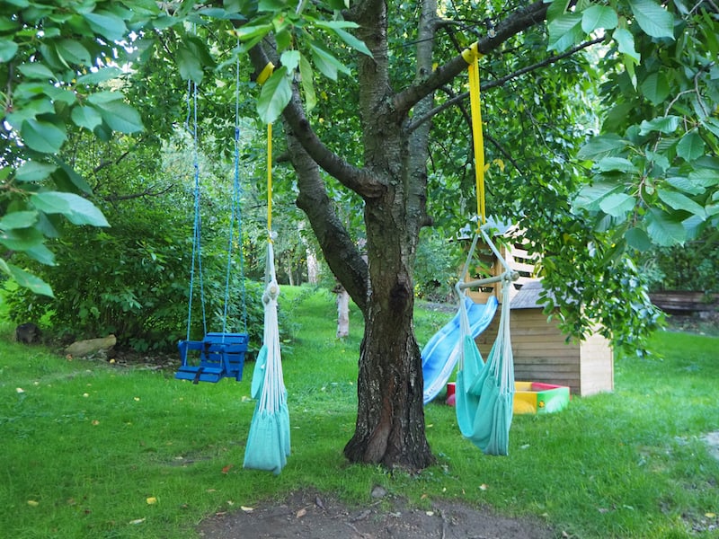 ... and the garden behind the house, which is an insider tip for families in the summer. I'm already thinking about coming back one day with my older son and my husband - preferably for a whole week!