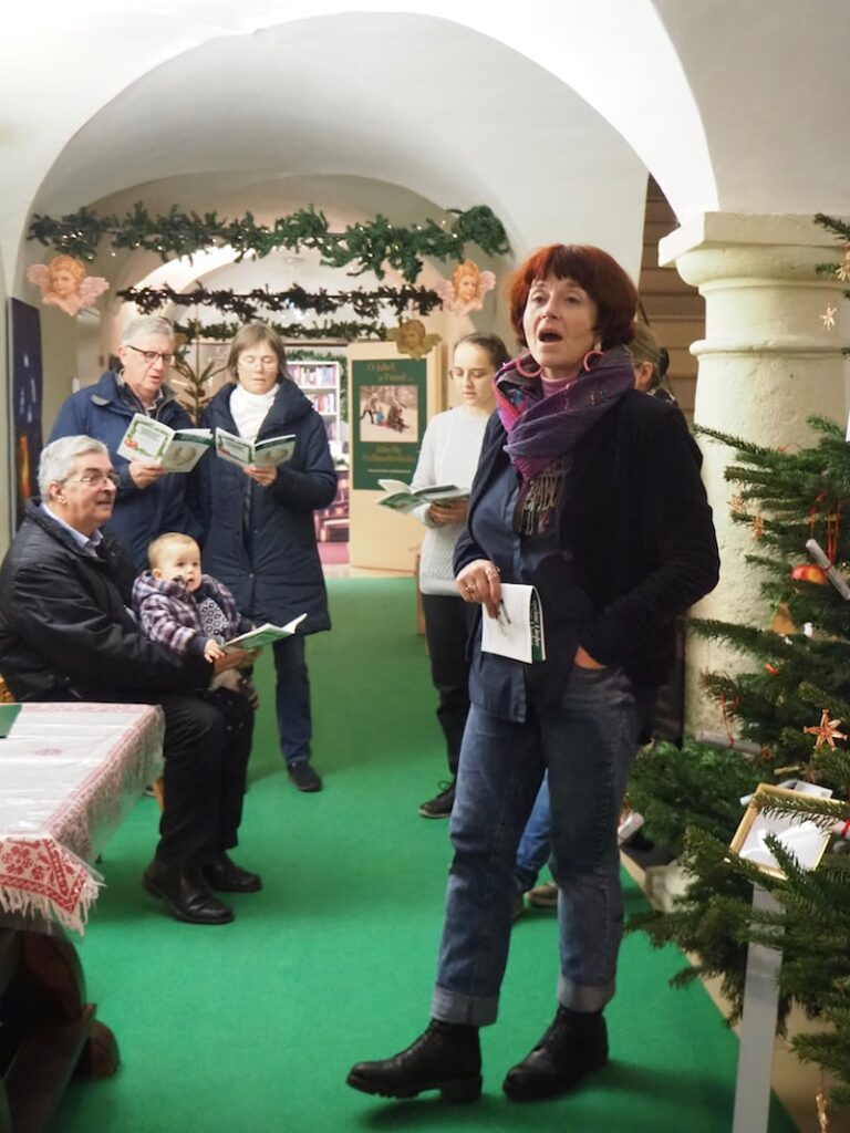 Gemeinsam Lieder singen ...